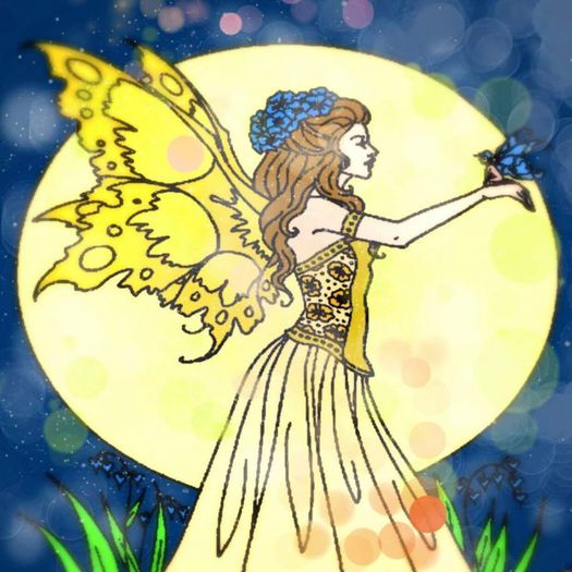 Fairy with Blue Crown