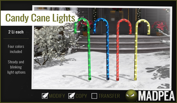 MadPea Candy Cane Lights [Add Me!] Boxed