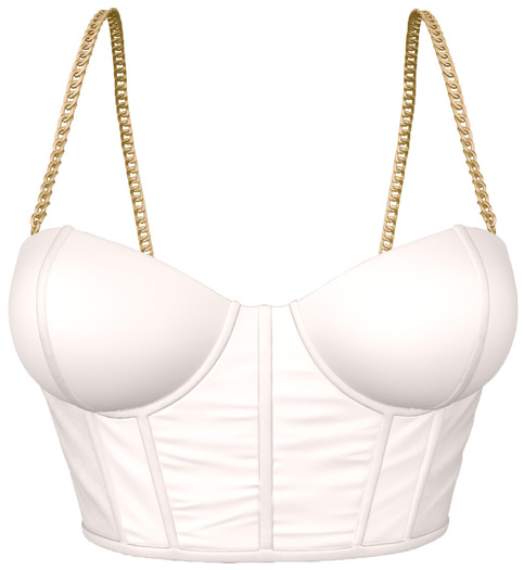 KIWY - Velvet Top White