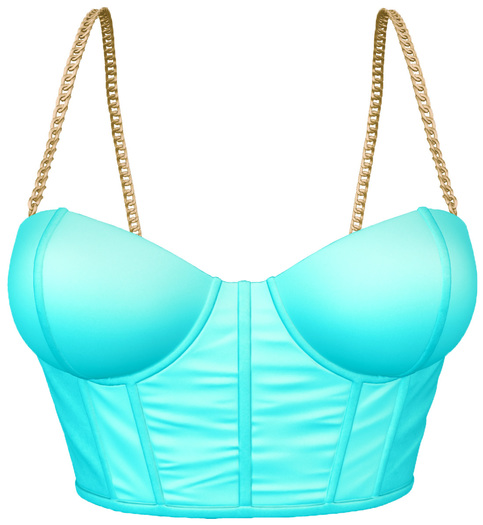 KIWY - Velvet Top Baby Blue