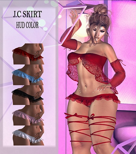 J.C & B.C Angel SKIRT HUD COLOR