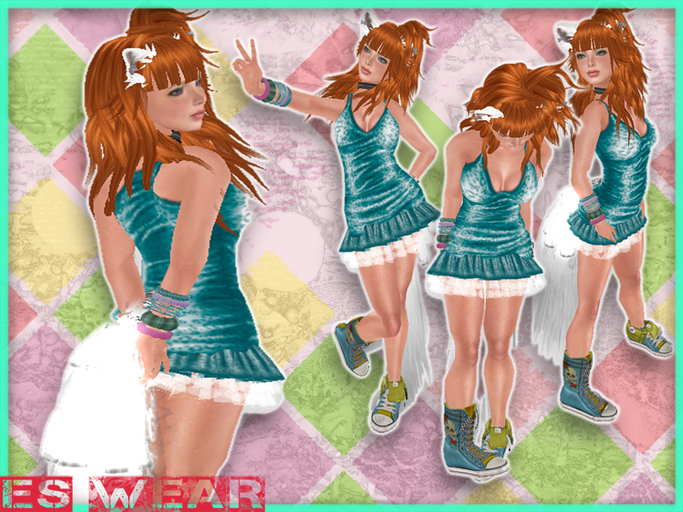 ESW_Spot Dress_Teal
