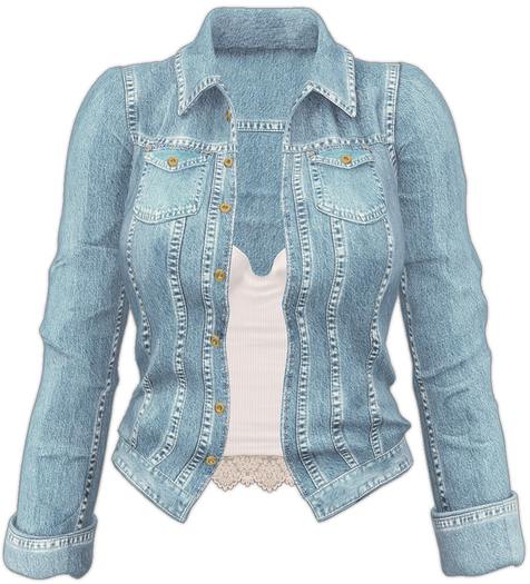 Kaithleen's Denim Jacket - Bleached
