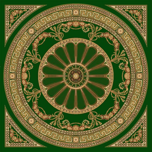 Green carpet