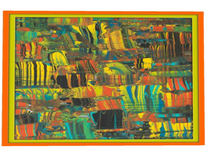 Abstract Collage Art Texture
