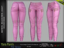 FashionNatic - Yara Pants Pink - Maitreya Lara, Belleza Freya, Legacy