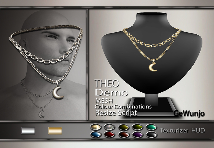 GeWunjo : THEO male necklace DEMO