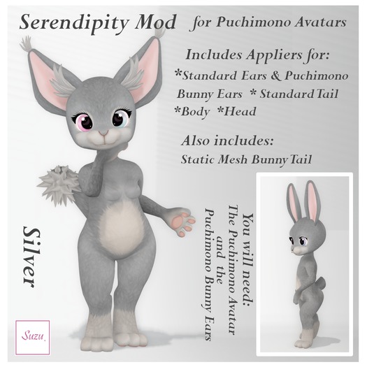 *SZ* Serendipity Mod for Puchimono/ Silver 