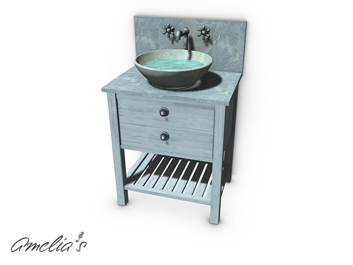 Amelia's Marble Vanity (Blue) Boxed