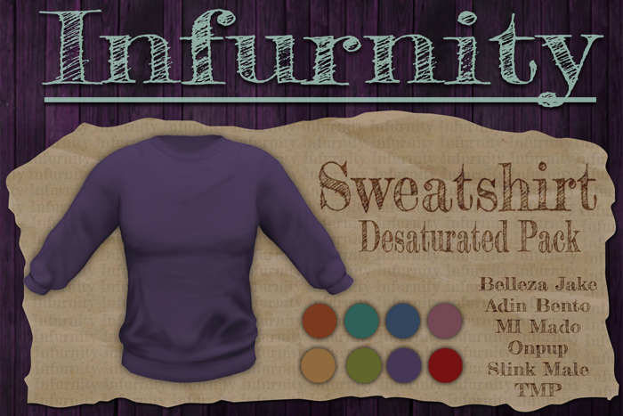 Infurnity- Sweatshirt- Desaturated Pack (ADD ME)