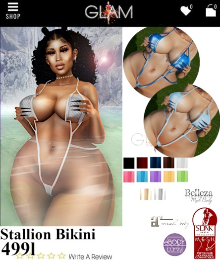 ***Stallion Bikini w/HUD***