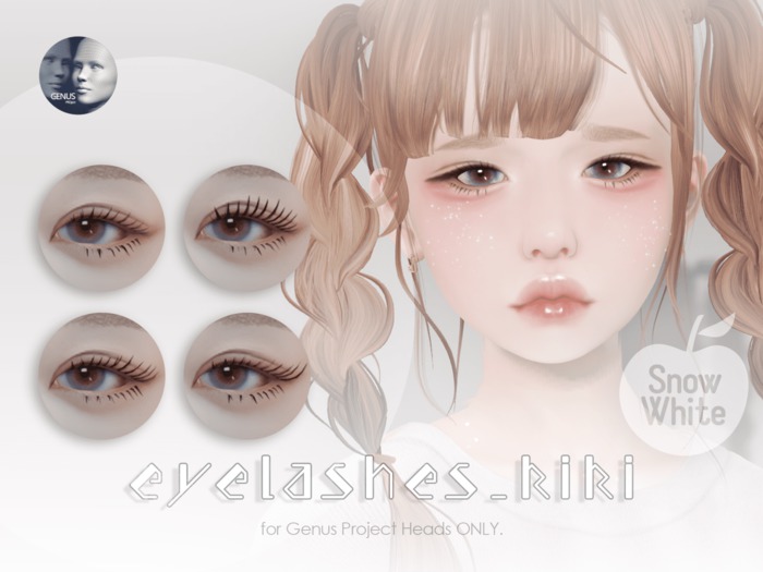 ::SnowWhite:: eyelashes_kiki_genus
