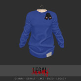 Legal Insanity - Ciro amparo blue sweaters