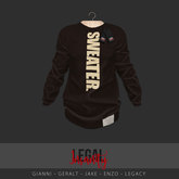 Legal Insanity - Ciro brown sweaters