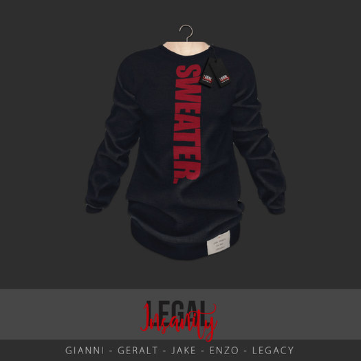 Legal Insanity - Ciro enigma sweaters