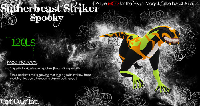 Cat Cult Inc. Slitherbeast Striker Spooky [Boxed]