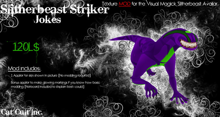 Slitherbeast Striker Jokes MOD