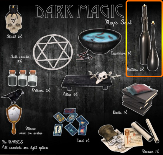 *May's Soul* Dark Magic Tarot