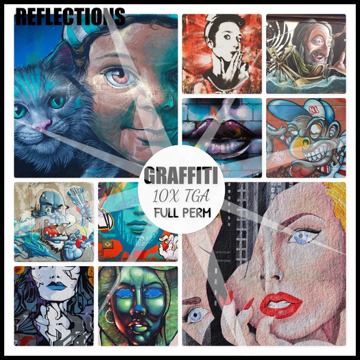 Reflections GRAFFITI - Faces - Part  2