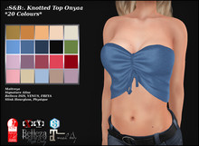 .:S&B:. Knotted Top Onyaa *20 Colours*