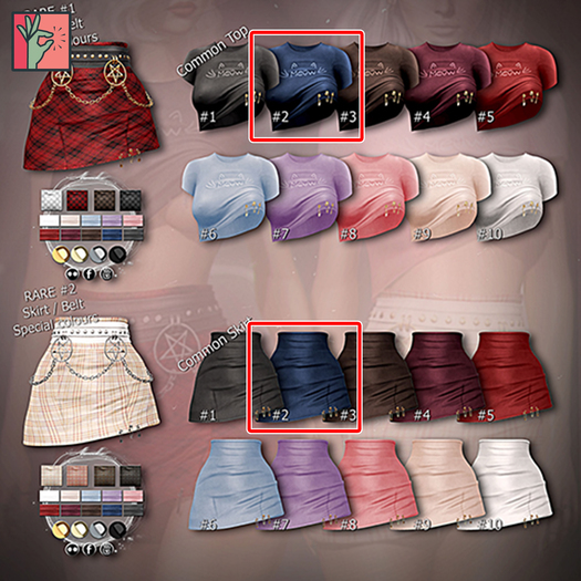 NANIKA - Rana Top & Skirt #2 - Maitreya (2 pieces)
