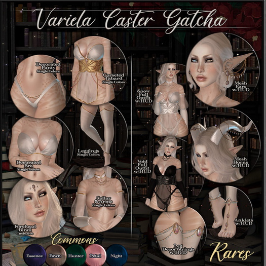 :[P]:- Variela Gatcha - Bra [Night-HG]