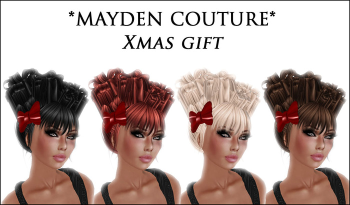 *Mayden couture* - Xmas Hair  GIFT 2010
