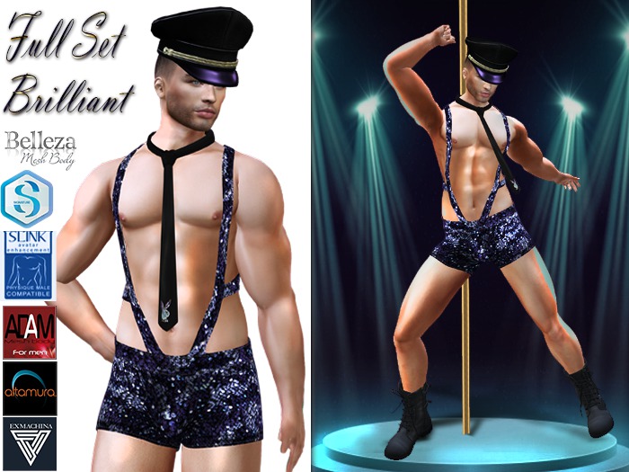 InStyle-Military Striptease+Brilliant - Full Set Male -Belleza.Slink.SIGNATURE Gianni.Altamura.ADAM.Exmachina 5-day prom