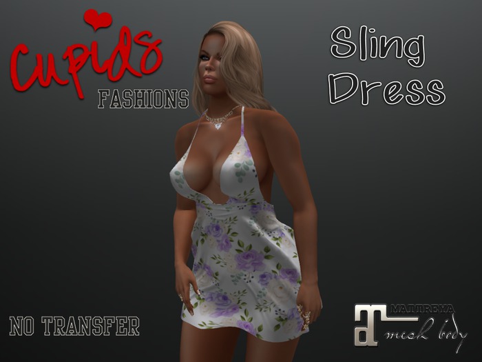 *CF* SLING DRESS MAITREYA KIM
