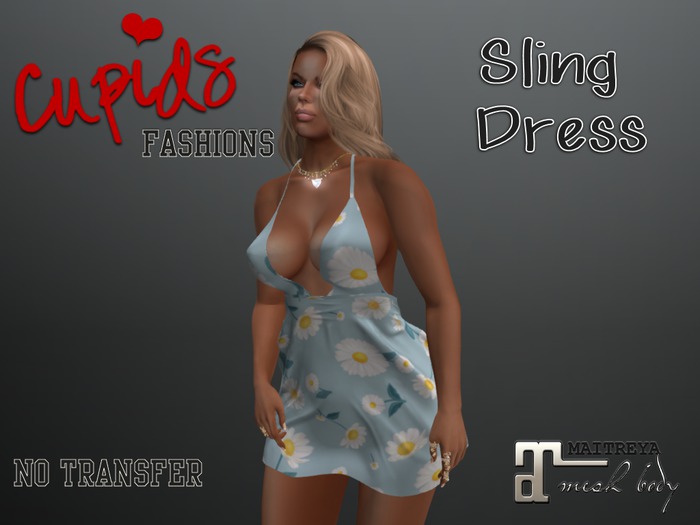 *CF* SLING DRESS MAITREYA DAISY