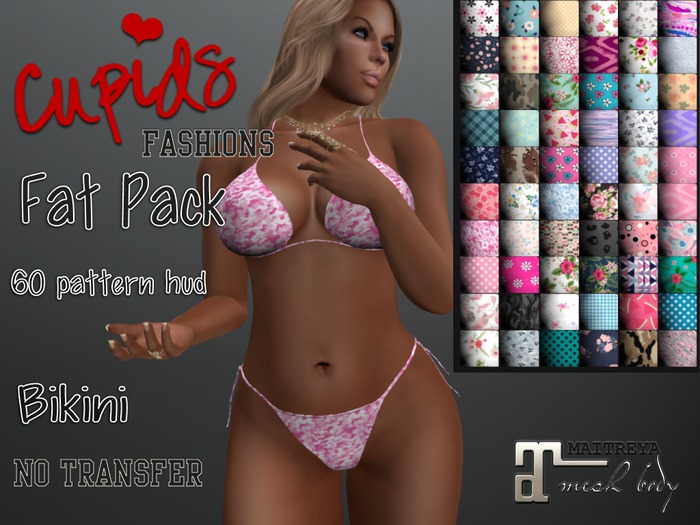 *CF* STRING BIKINI MAITREYA With 60 Pattern Hud Set 1