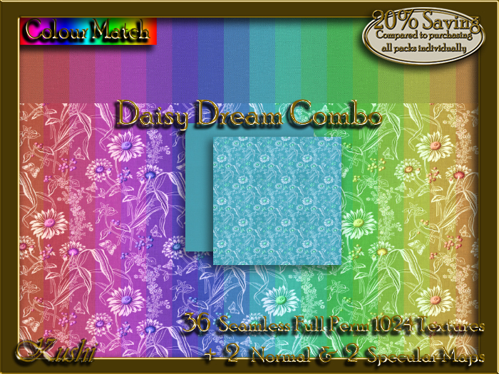 Daisy Dream Combo Textures