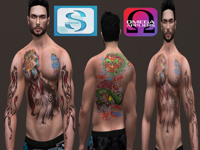 Ld4 Tattoo 3 version intensities-light-medium-dark