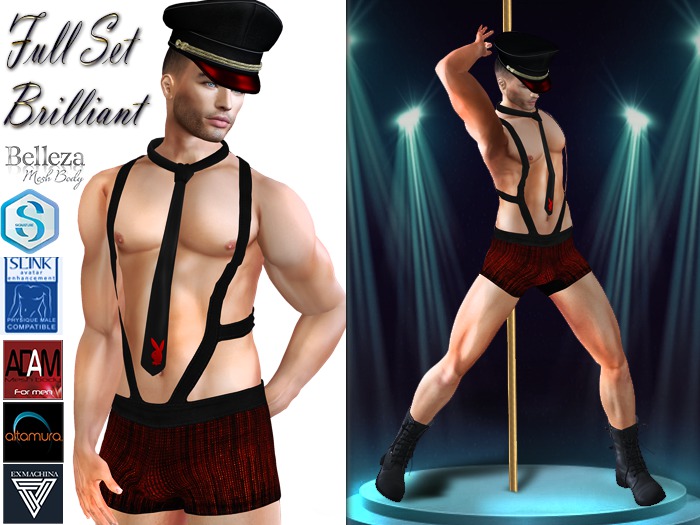 InStyle-Striptease v4-Full Set Male-Belleza.Slink.SIGNATURE Gianni.Altamura.ADAM.Exmachina -PROMO! -Sale up to 12.02.