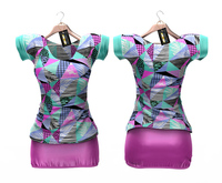 *** Harmonia Abstract Elinna Denim Skirt Outfit Maitreya