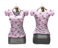 *** Harmonia Bear Hug Elinna Denim Skirt Outfit Maitreya