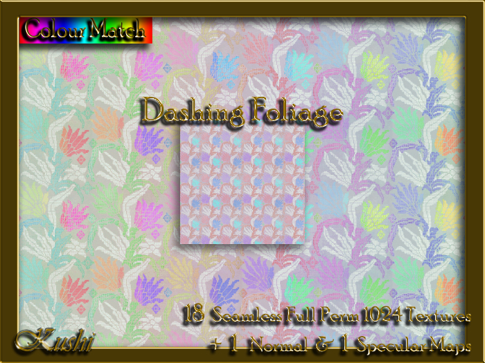 !Kushi! DashingFoliage Textures -WearToUnpack