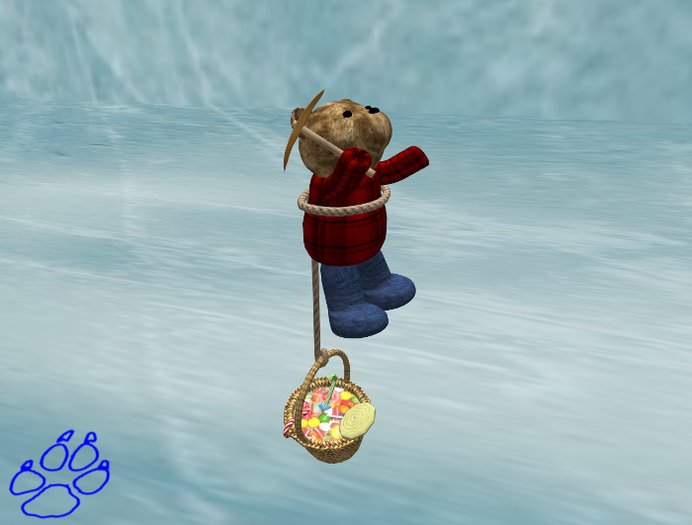 Teddy mountaineer - nounours alpiniste