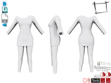 Dae Obj FBX For Off Shoulder Sweater Dress With Leggings Slink, Maitreya, Ocacin Voluptuous, Belleza