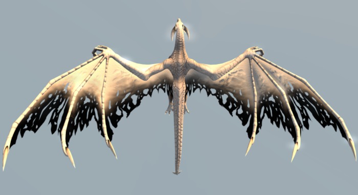European dragon wraith wings