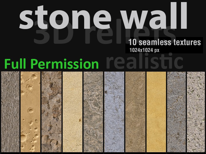 stone wall texture pack