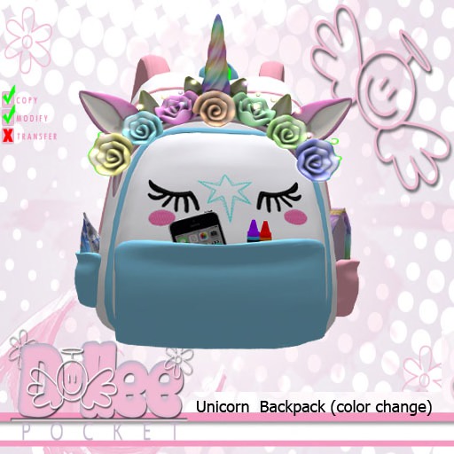 [DP] Unicorn Backpack V.3 Edited ( add me)