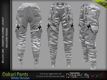 FashionNatic - Dakari Pants Male White - Signature Gianni, Belleza - Jake, Legacy