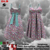 Strap Sundress white rainbow butterfly boxed