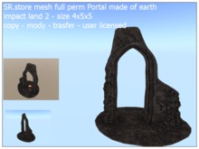 SR.store mesh full perm Portal made of earth