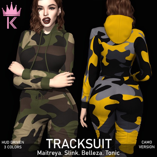 .KIMBRA. - TRACKSUIT [CAMO]