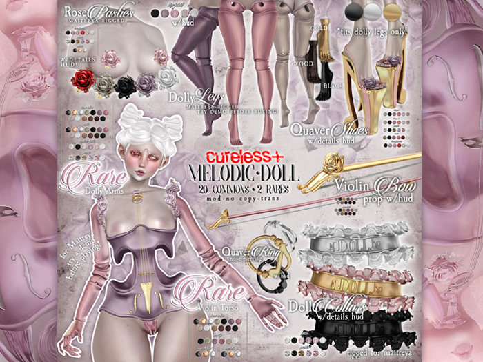 CURELESS[+] Melodic Doll / FATPACK (v.1)