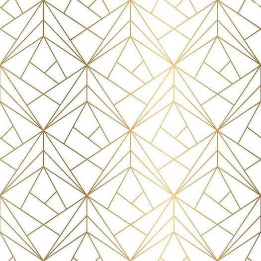 Luxurious White & Gold Texture - Full Perm
