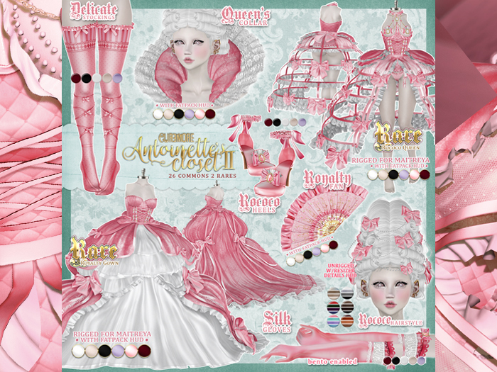 CUREMORE / Antoinette's Closet II / FATPACK (v.1)