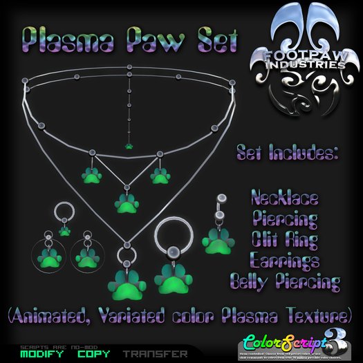 [FPI] Plasma Paw Set V TMC